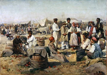 Der Jahrmarkt in Poltava